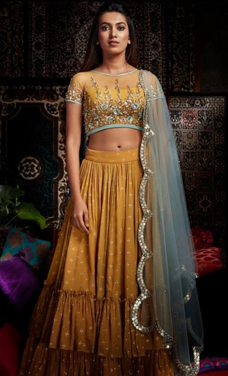 beautiful lehenga look